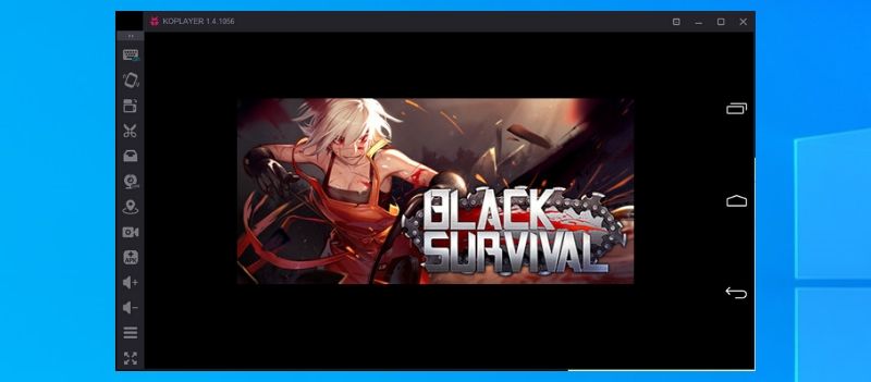 Black Survival Windows using KOplayer