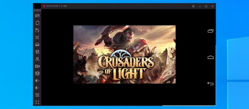 Crusaders of Light on Windows using KOplayer