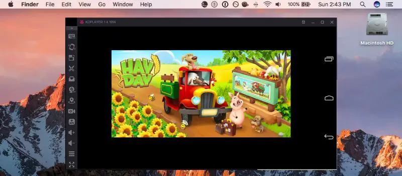 Hay Day on Mac OS with Koplayer