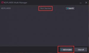 KoPlayer-Add-Emulator