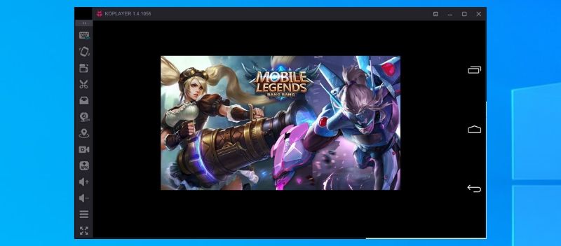 Mobile Legend-Bang Bang on PC using KOplayer