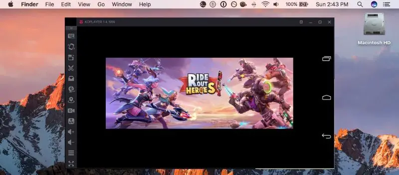 Ride Out Heroes on Mac through KOplayer