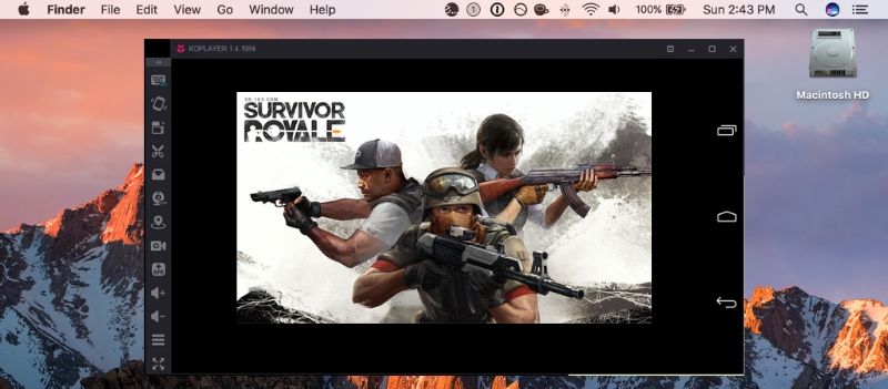 Survivor Royale on Mac with Koplayer