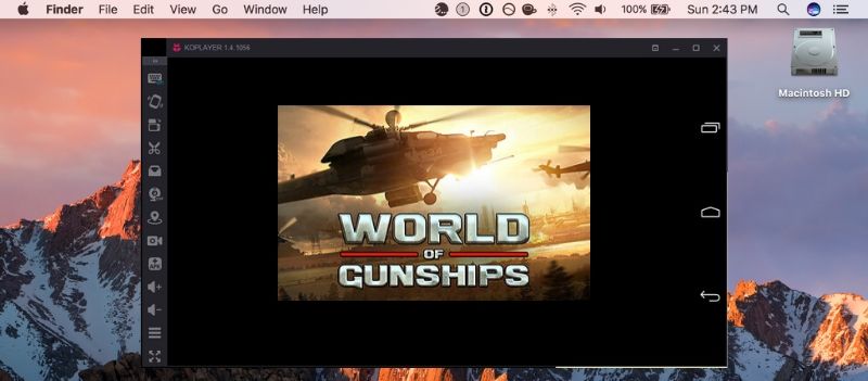 World of Gunships on your Mac with KOplayer